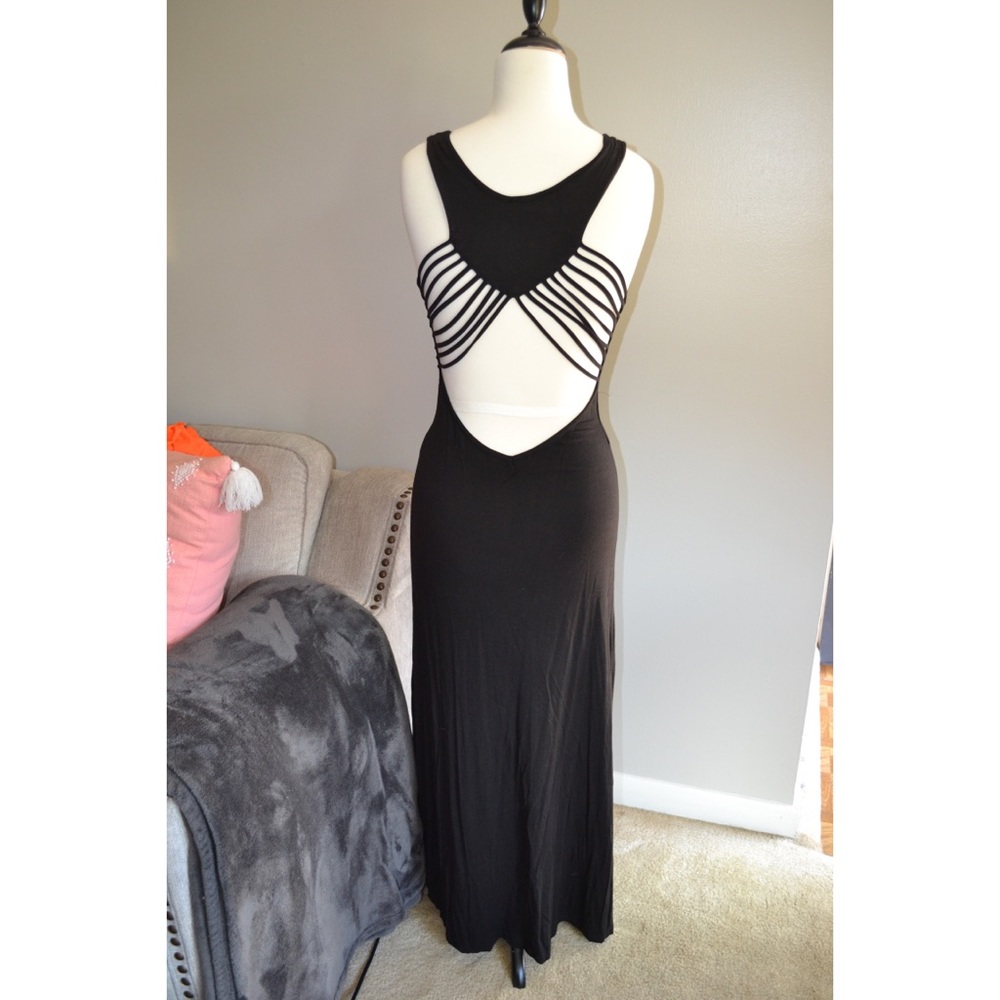 Strappy Back Maxi Dress